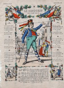Der Wehrpflichtige des Jahres 1810. Französisches Lied des 19. Jahrhunderts. von French School
