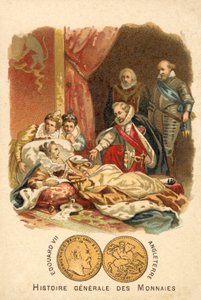 Der Tod von Elisabeth I. von England, 1603 von French School