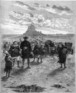 Die Feste von Mont Saint Michel von French School