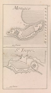 Die Befestigungen von Monaco und St. Tropez, c.1760?