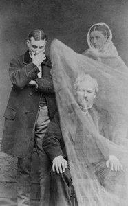 Der Geist der Frau eines Mannes erscheint ihm, ca. 1870