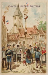 Der schmierige Pfahl von French School