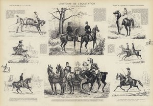 Die Geschichte des Reitens von French School