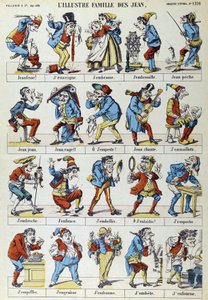 Die illustre Familie der John - Bild von Epinal, Pellerin