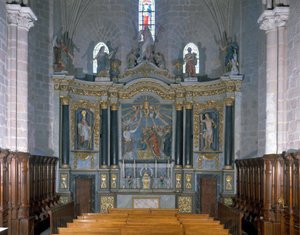 Innenansicht der Kirche von Pear on Life in Vendée (85)