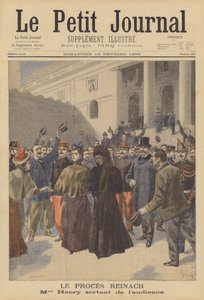 Der Verleumdungsprozess von Jules Reinach von French School