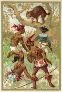 Der Luchs (Chromolithografie) von French School
