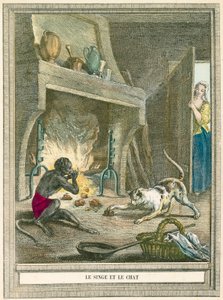 Der Affe und die Katze