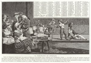 Der Zeitungsverkäufer von French School