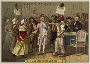 Die Sansculotten stürmen den Tuilerienpalast, Französische Revolution, 20. Juni 1792 von French School