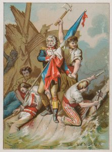 Das Schiff Rächer des Volkes von French School