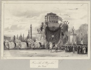 Das Staatsbegräbnis von Napoleon Bonaparte von French School