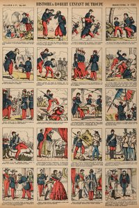 Die Geschichte von Robert, dem Kind der Truppe von French School