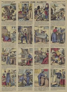 Die Geschichte eines Streichholzes von French School