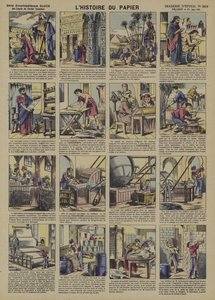 Die Geschichte des Papiers von French School