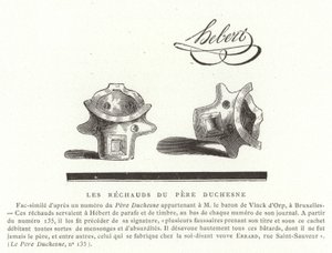 Die Öfen von Père Duchesne von French School