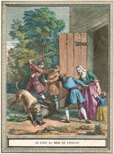 Der Wolf, die Mutter und das Kind