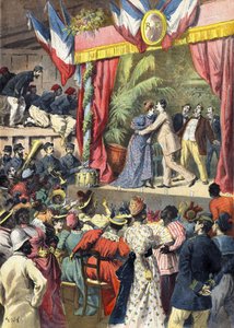 Theateraufführung auf der Bühne in Dakat