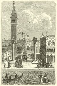 Seiltänzer in Venedig von French School