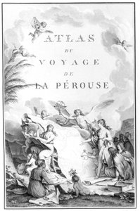 Titelseite von Atlas du Voyage de La Perouse, veröffentlicht ca. 1797