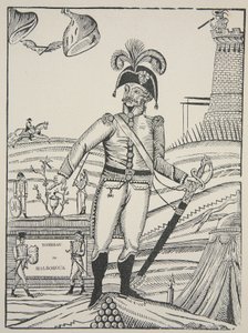 Grabmal von Malborouk, ca. 1722 von French School