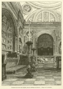 Grabmal der Königin Anne Jagellon in der Kathedrale von Krakau von French School