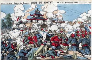 Tonkin-Krieg: Eroberung von Sontay, 16. und 17. Dezember