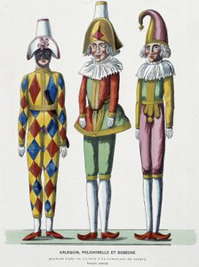 Spielzeuge des Ersten Kaiserreichs: Harlekin, Bobèche