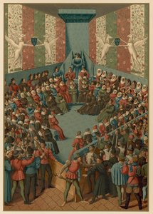 Prozess gegen Johann, Herzog von Alençon von French School