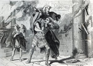 Trojanisches Leck (Gravur) 1864