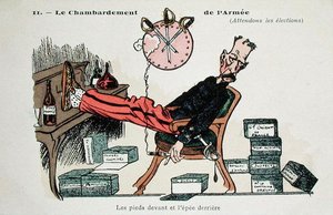 Die Armee auf den Kopf stellen (Warten wir auf die Wahlen) ca. 1904