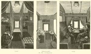 Ein Schlafwagen von French School