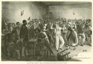 Eine Hochzeitsfeier in Salers von French School
