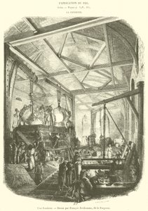 Eine Gießerei von French School