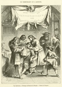 Eine Operation (Gravur) von French School