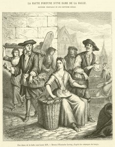 Eine Dame der Halle unter Ludwig XIV. von French School