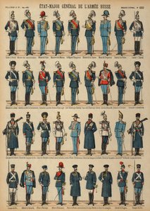 Uniformen der russischen Armee von French School