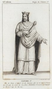 VI Jahrhundert, Herrschaft von Chlothar I., Chlothar I. von French School
