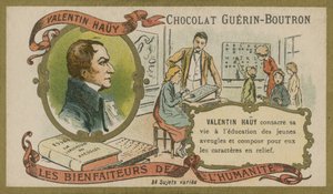 Valentin Haüy, französischer Pionier der Blindenbildung