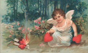 Valentins-Cupid von French School