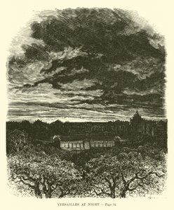 Versailles bei Nacht von French School