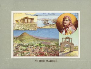 Blick auf Athen