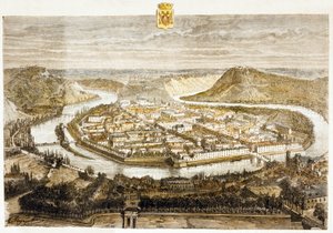 Ansicht von Besançon, Frankreich