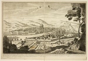 Ansicht von Florenz von French School
