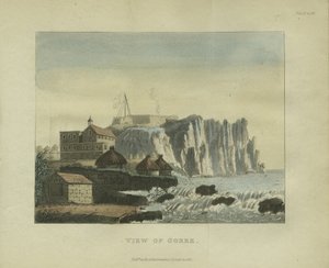 Ansicht von Gorée, 1821