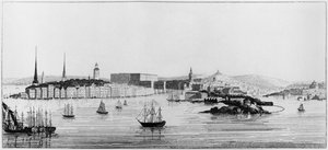 Ansicht von Stockholm, 1841