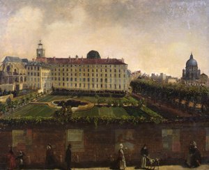 Ansicht des Institut National des Jeunes Sourds, Paris, um 1840