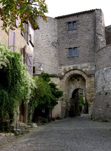 Ansicht der Porte des Ormeaux