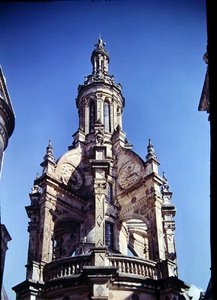 Ansicht der Laterne der großen Treppe, gebaut 1519-26 von French School