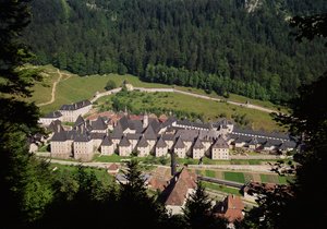 Ansicht des Klosterkomplexes
